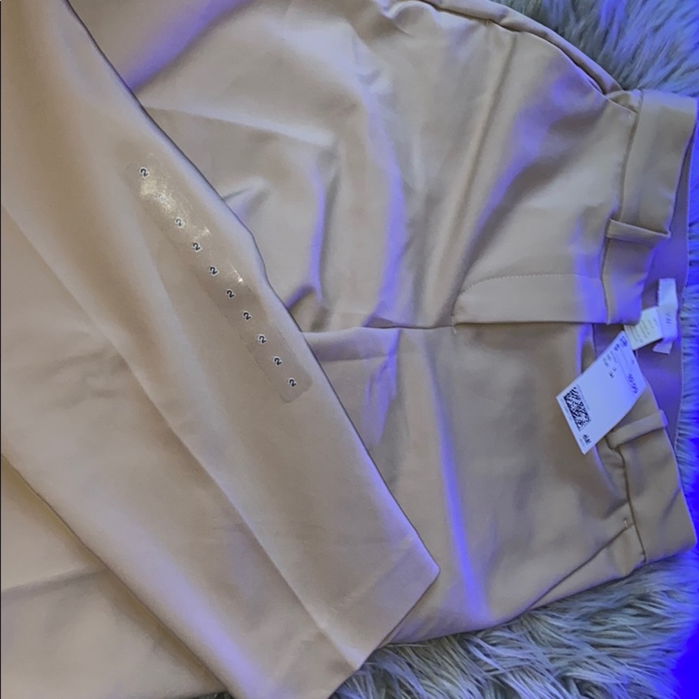 Pants with elastic waste band
